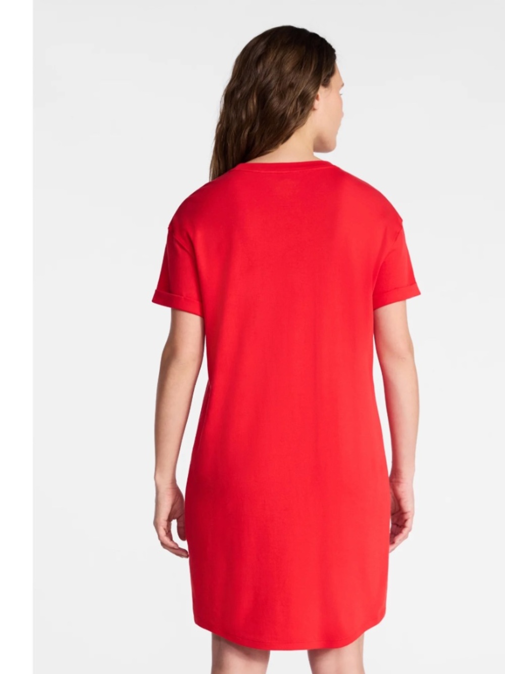 Time and Tru Women’s Red T- Shirt Dress Size XXL NWT - Picture 5 of 6